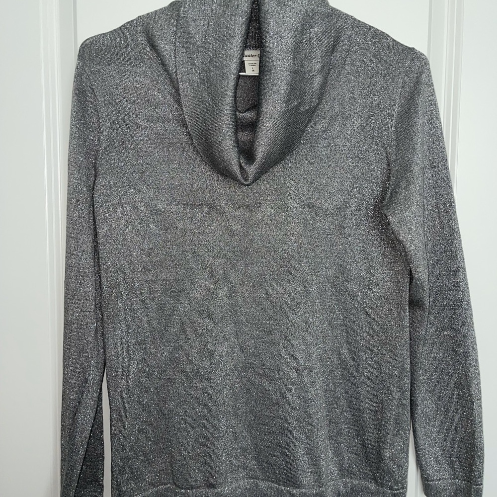 SILVER SWEATER